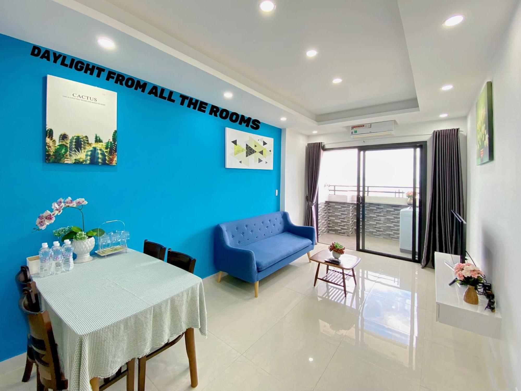 Blue Ocean Apartment At My Khe Дананг Экстерьер фото