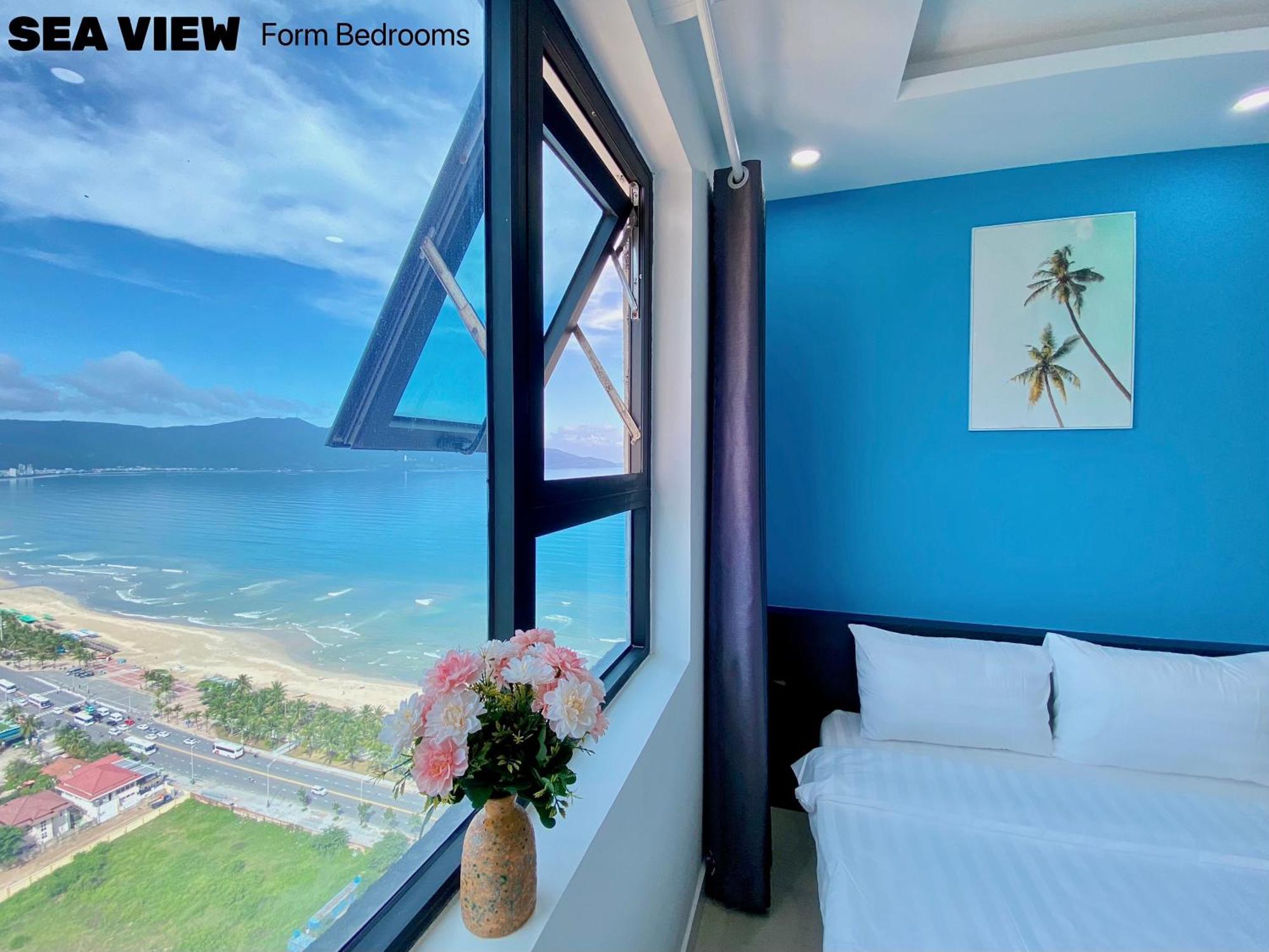 Blue Ocean Apartment At My Khe Дананг Экстерьер фото