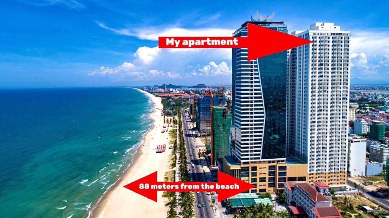 Blue Ocean Apartment At My Khe Дананг Экстерьер фото